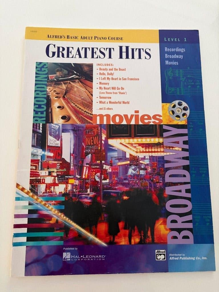 Alfreds Movies Level 1, 2 en 3, Les of Cursus, Ophalen of Verzenden, Zo goed als nieuw, Piano