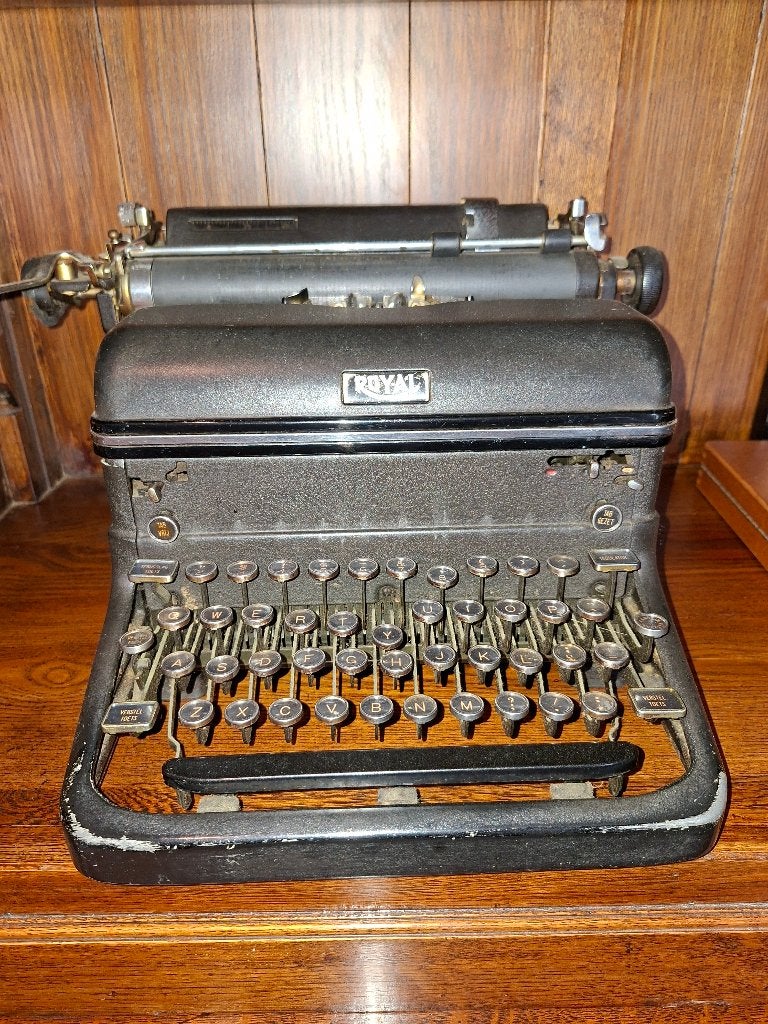 Typemachine, Ophalen