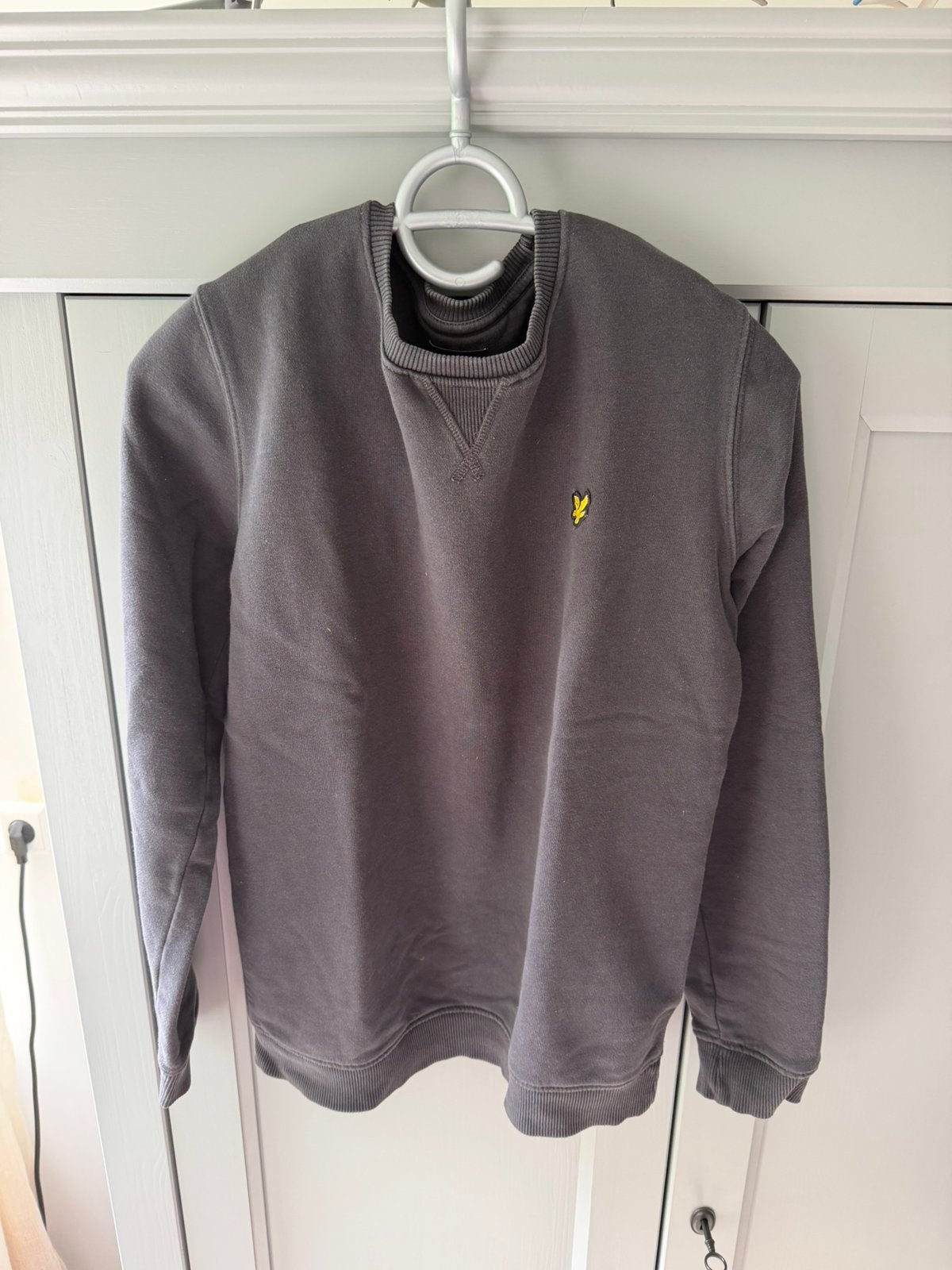 Lyle & Scott Junior sweater - Zwart, Ophalen of Verzenden, Gedragen, Overige maten, Zwart