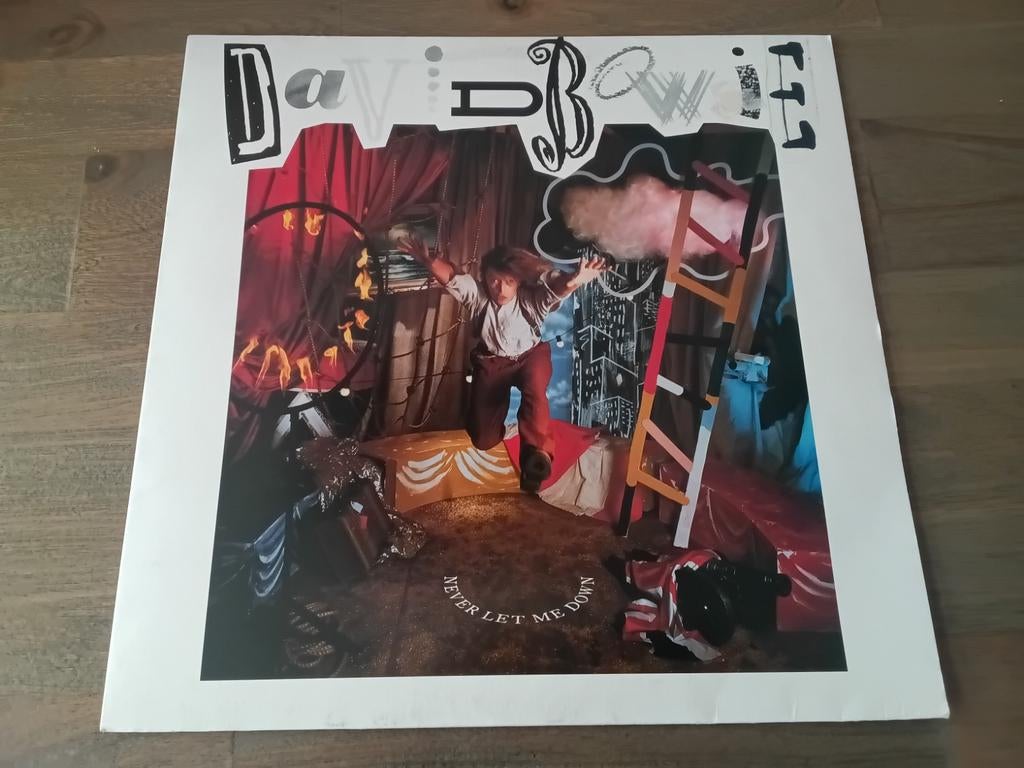 David Bowie-Never Let Me Down lp uit 1987, Ophalen of Verzenden, Gebruikt, 12 inch