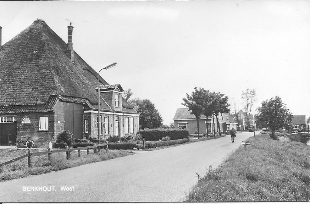 Berkhout  West, Ophalen of Verzenden, 1960 tot 1980, Ongelopen, Noord-Holland