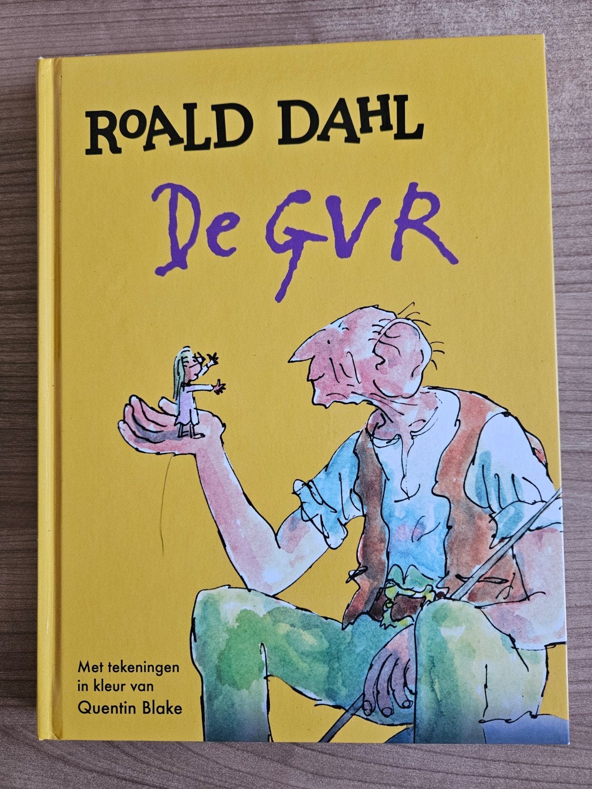 De GVR - Roald Dahl (met tekeningen van Quentin Blake), Ophalen of Verzenden, Zo goed als nieuw, Roald Dahl, Fictie algemeen