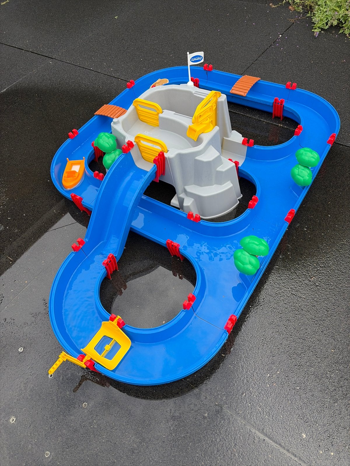 Amfibiebaan waterbaan speelset met accessoires, Ophalen, Gebruikt, Jongen of Meisje