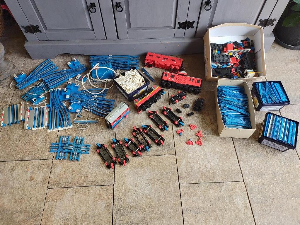Partij lego 12 volt treinen., Ophalen, Gebruikt, Accessoire, Lego