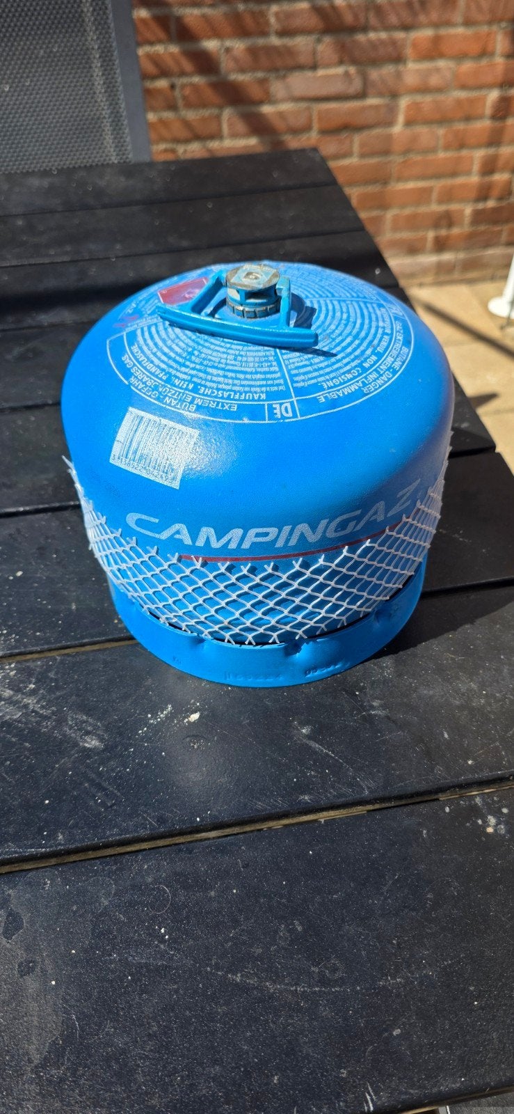 Lege Campingaz gasfles (butaan), Ophalen of Verzenden, Gebruikt