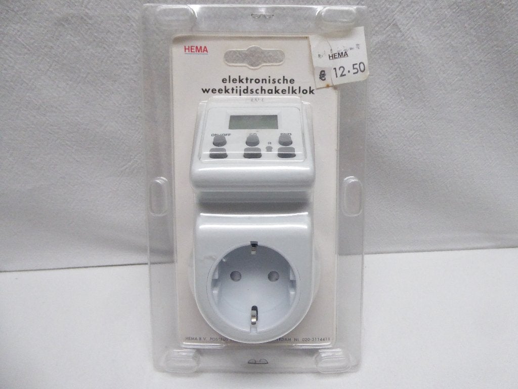 Nieuwe HEMA Elektronische Weektijdschakelklok, Ophalen of Verzenden, Nieuw