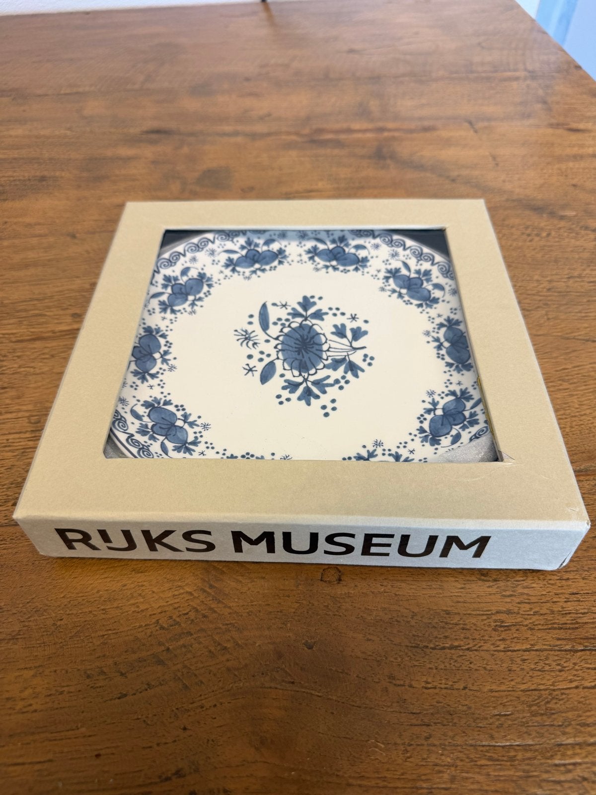 Rijksmuseum porseleinen onderzetters (2 stuks), Ophalen of Verzenden