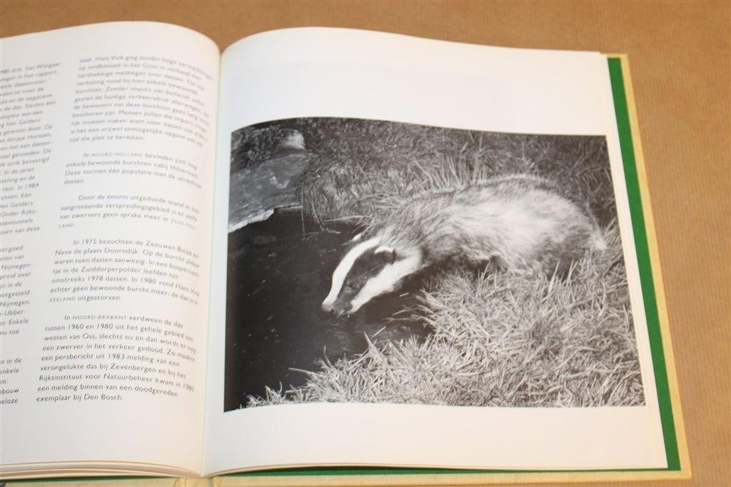 De Das in Nederland — Natuur & Bescherming, Das & Boom, Ophalen of Verzenden, Gelezen, Overige diersoorten