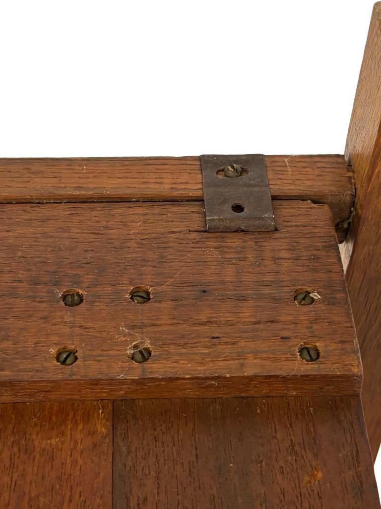 Art Deco Bijzettafel Plantentafel Eiken Design Minimalist, Gebruikt, Art Deco, Art Deco, Ophalen of Verzenden