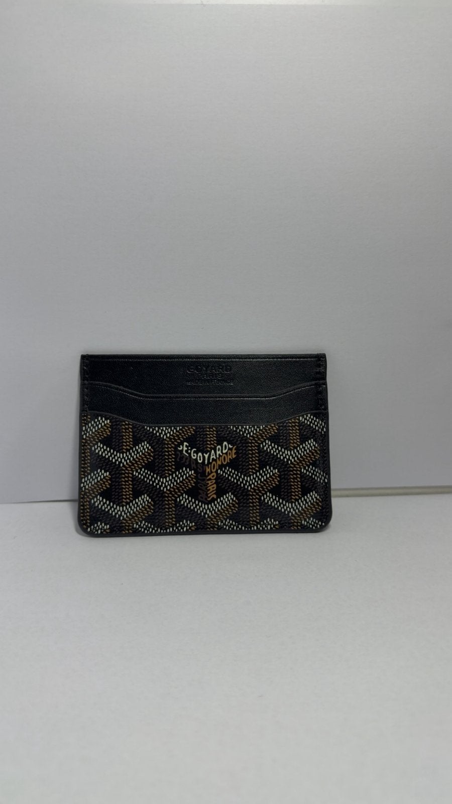 Goyard Style Card Holder, Sieraden, Tassen en Uiterlijk, Portemonnees, Ophalen of Verzenden, Zo goed als nieuw