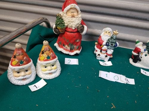 109 ] kerst waxine houders keramisch, Diversen, Kerst, Ophalen of Verzenden, 'T Olde Gre-j, Info@toldegrej.nl, Endepoelstraat 20f Didam