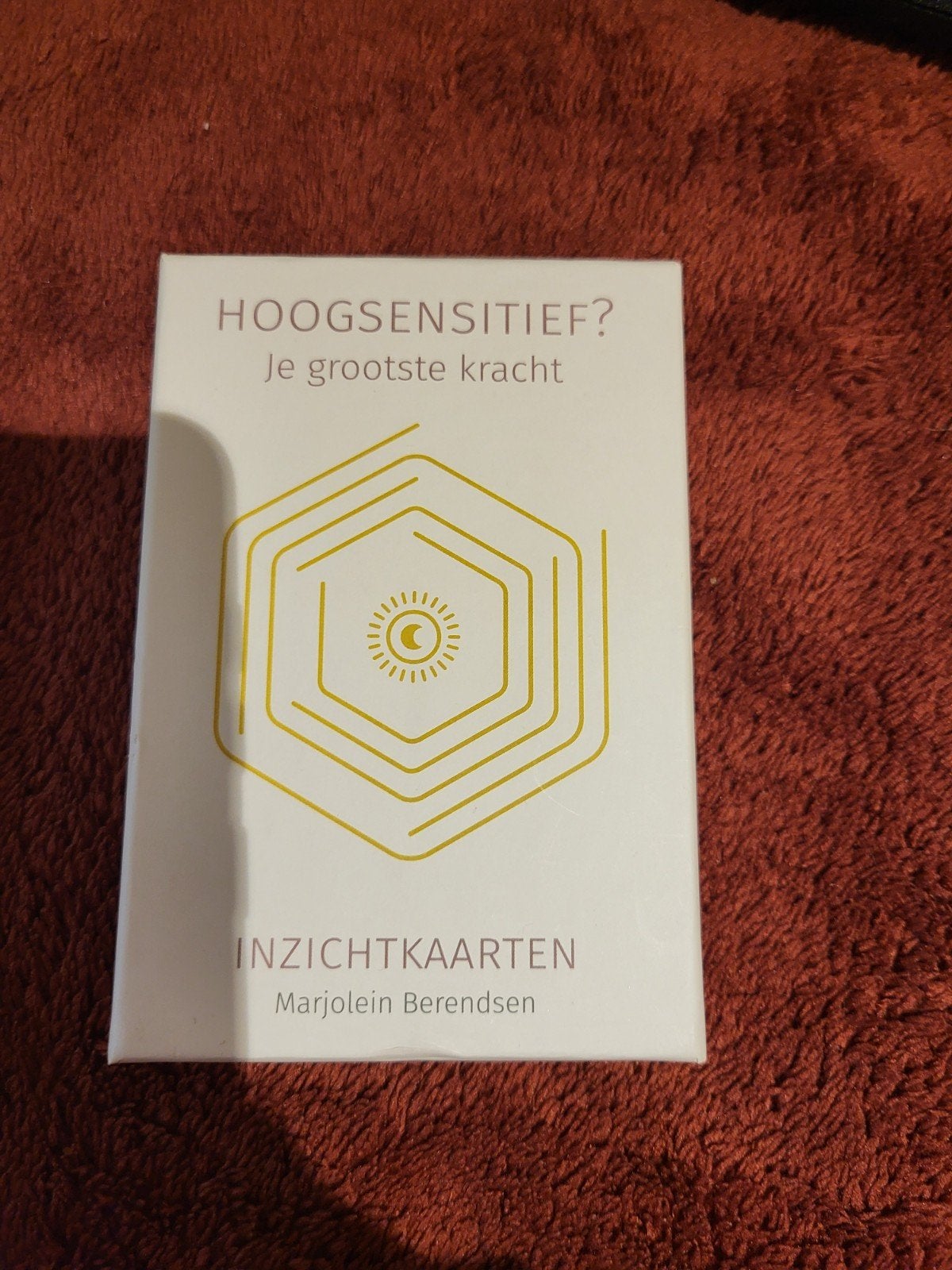 Hoogsensitief? Je grootste kracht - Inzichtkaarten, Marjolein Berendsen, Spiritualiteit algemeen, Overige typen, Ophalen of Verzenden