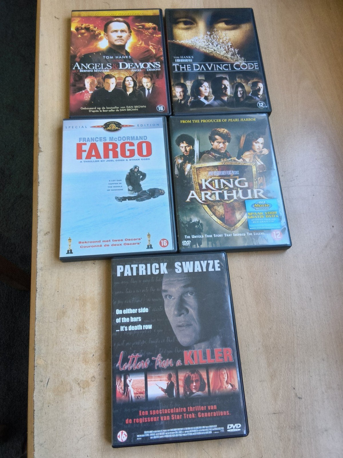 Diverse DVD Collectie: Fargo, Angels & Demons, Vanaf 16 jaar, Ophalen of Verzenden, Inclusief doosje, Gebruikt