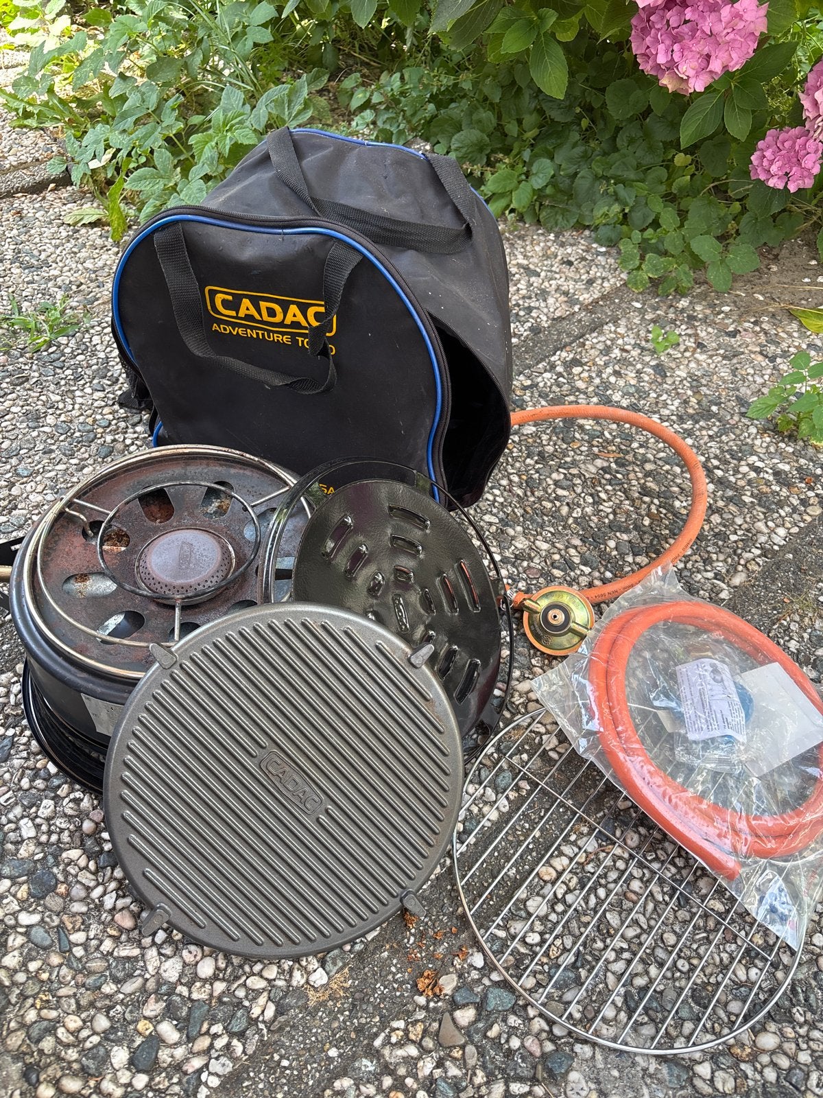 Cadac Adventure To Go BBQ met accessoires, Ophalen, Gebruikt