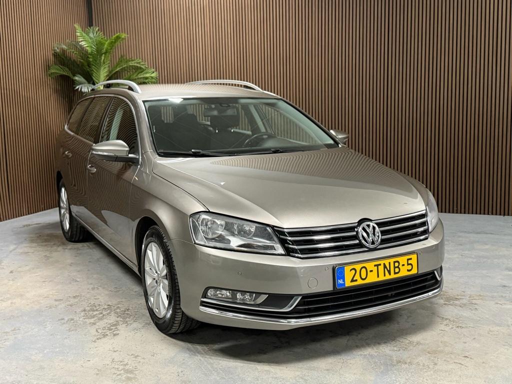 Volkswagen Passat Variant 1.4 TSI Comfl. BlM (bj 2012), Auto's, Volkswagen, Euro 5, Bruin, Origineel Nederlands, Onderhoudsboekje