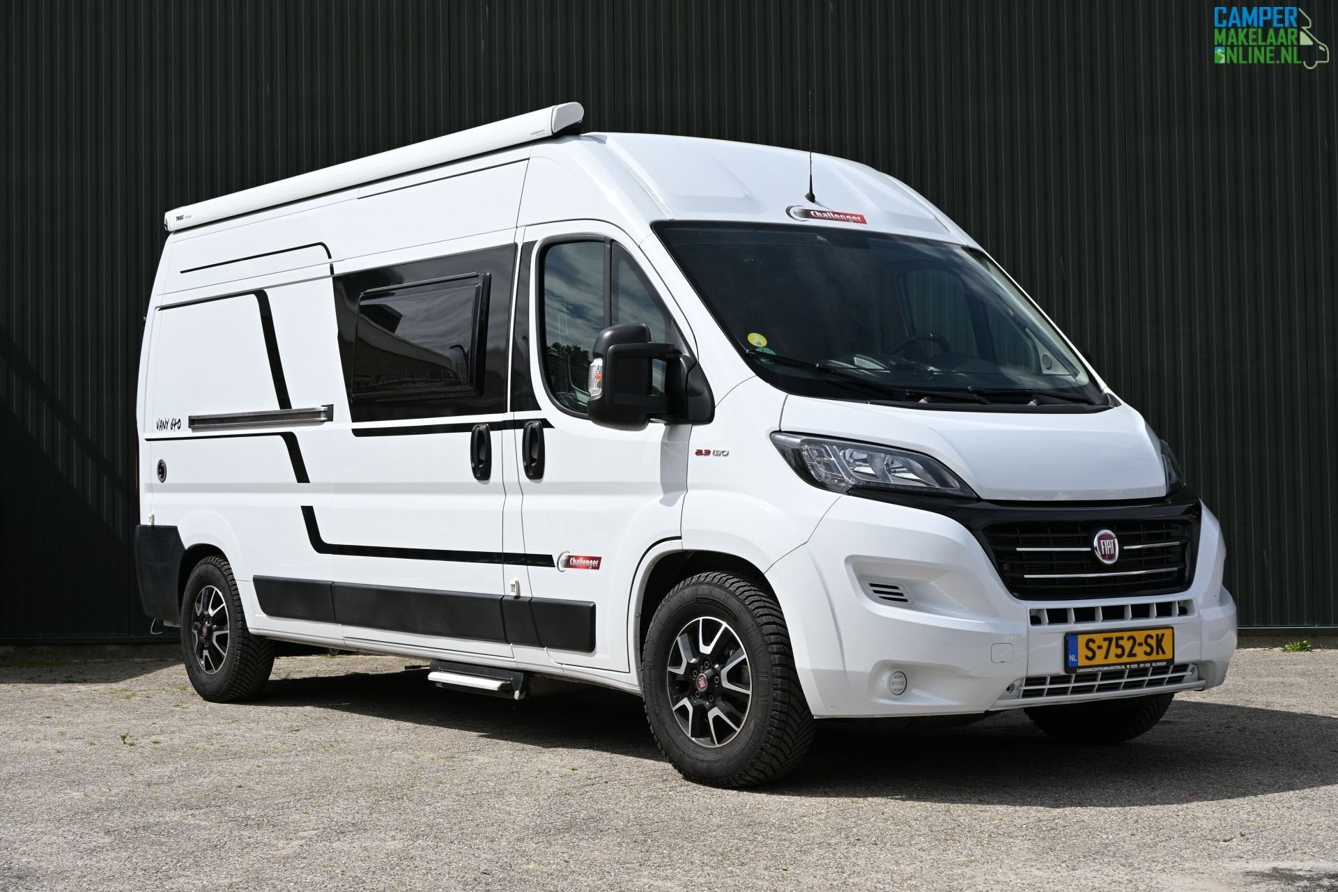 Challenger Vany 640 |Cassette luifel|Fietsendrager, Caravans en Kamperen, Buscamper of Camperbus, Tot en met 2, 6 tot 7 meter