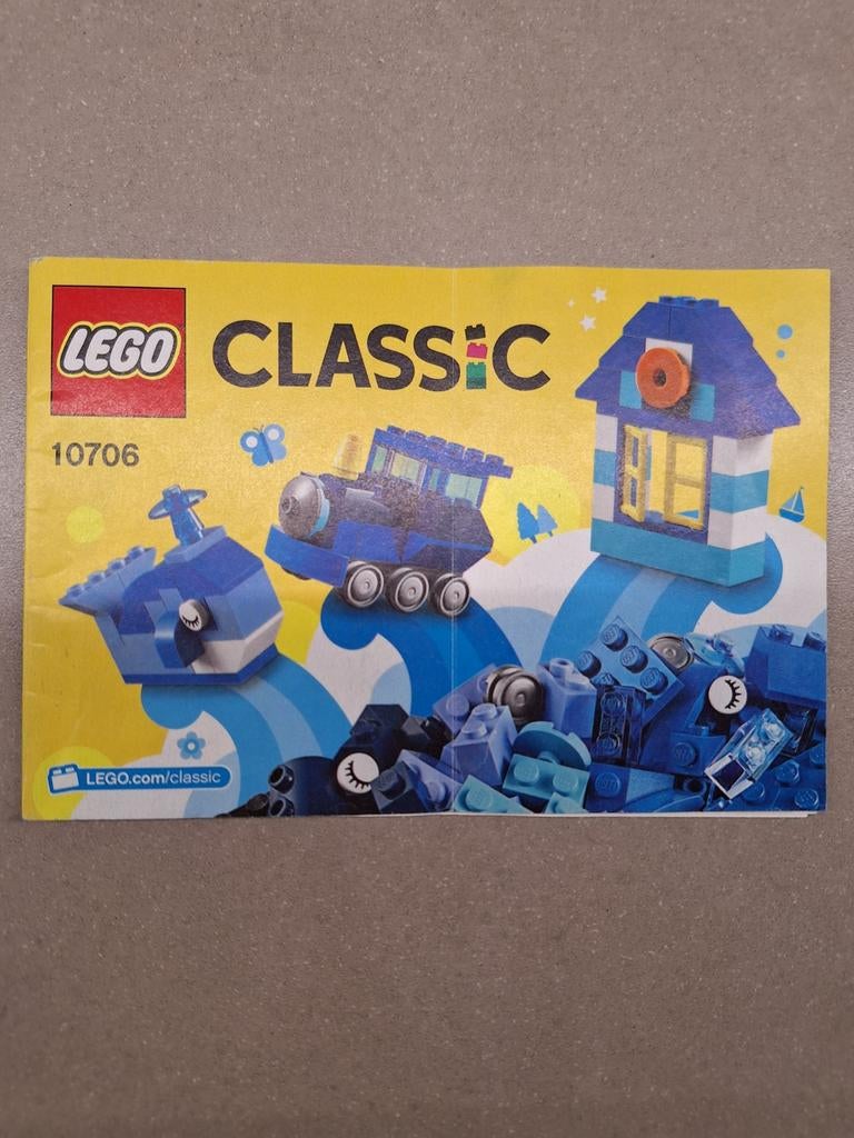 Lego classic 10706 compleet met boekje, Ophalen of Verzenden, Zo goed als nieuw, Complete set, Lego