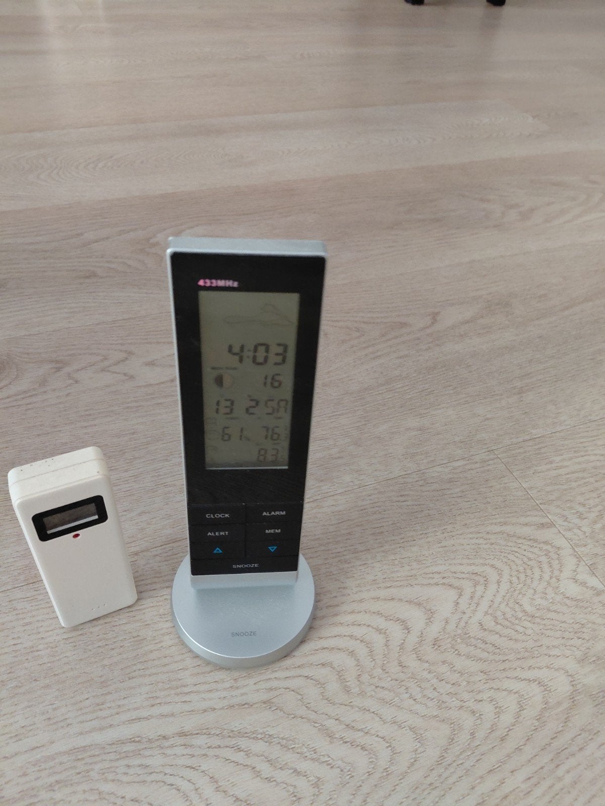 te koop weerstation, Audio, Tv en Foto, Weerstations en Barometers, Ophalen, Zo goed als nieuw
