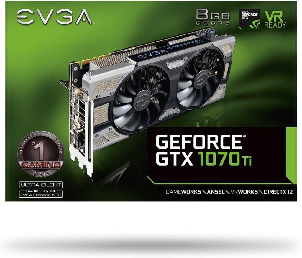 EVGA GeForce GTX 1070 8GB –  In Perfecte Staat!, Computers en Software, Videokaarten, PCI-Express 3, HDMI, Ophalen of Verzenden