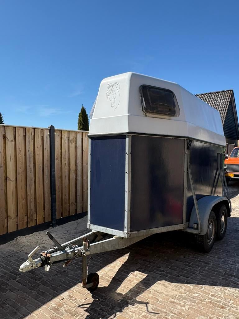 Westeria Paardentrailer te Koop, Ophalen, Gebruikt, Hout, 1½-paards trailer