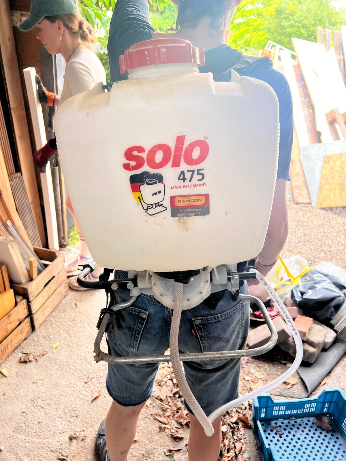 Solo 475 Rugspuit 15L - Professionele Drukspuit, Ophalen, Gebruikt