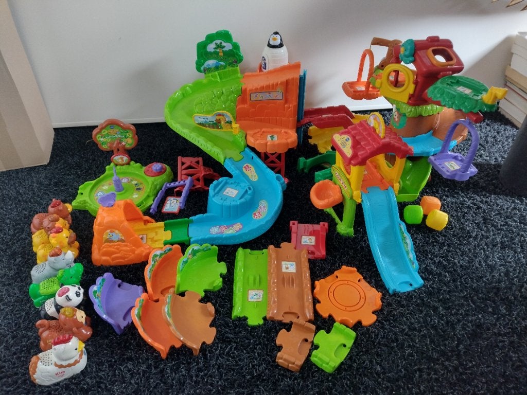 Zoef Zoef set en dieren (toettoet), Kinderen en Baby's, Speelgoed | Vtech, Ophalen of Verzenden, Gebruikt, 2 tot 4 jaar