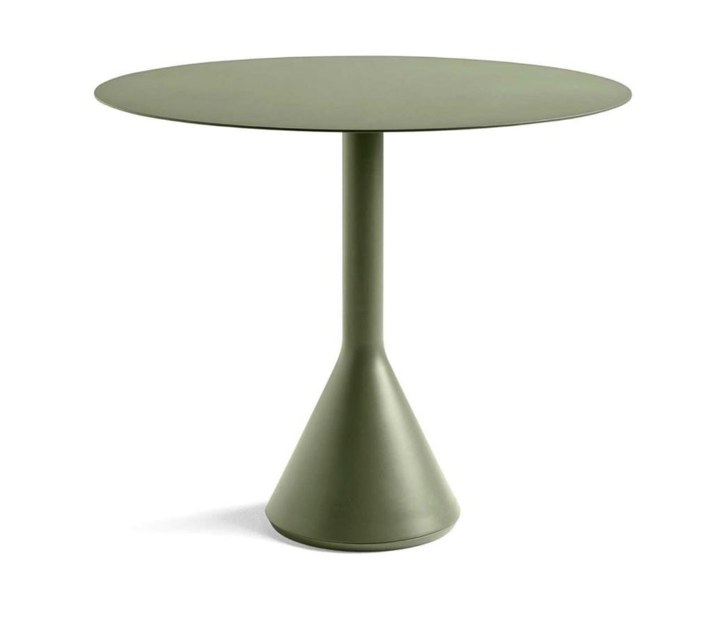 Hay Palissade Cone tuintafel 90 Olive | Van €679, nu, Hay, Hay, Nieuw, Metaal