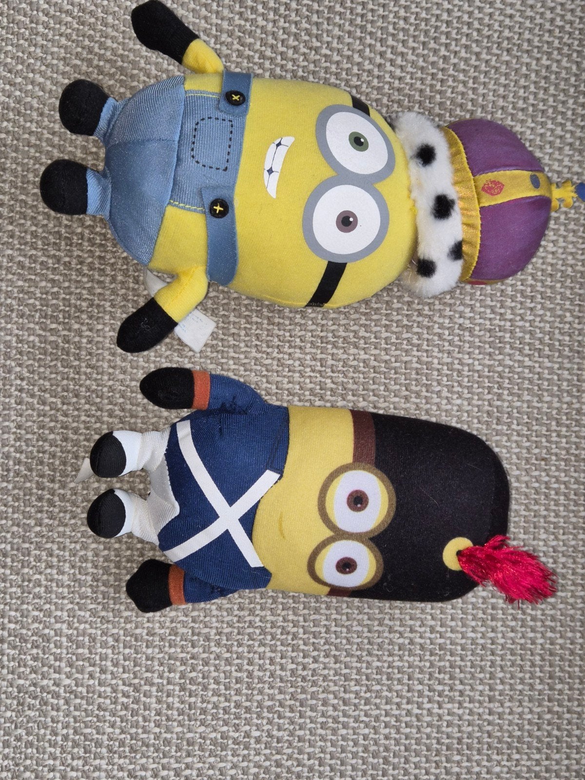 Minions knuffels - Koning Bob en Britse Garde, Overige merken, Overige typen, Ophalen of Verzenden, Zo goed als nieuw