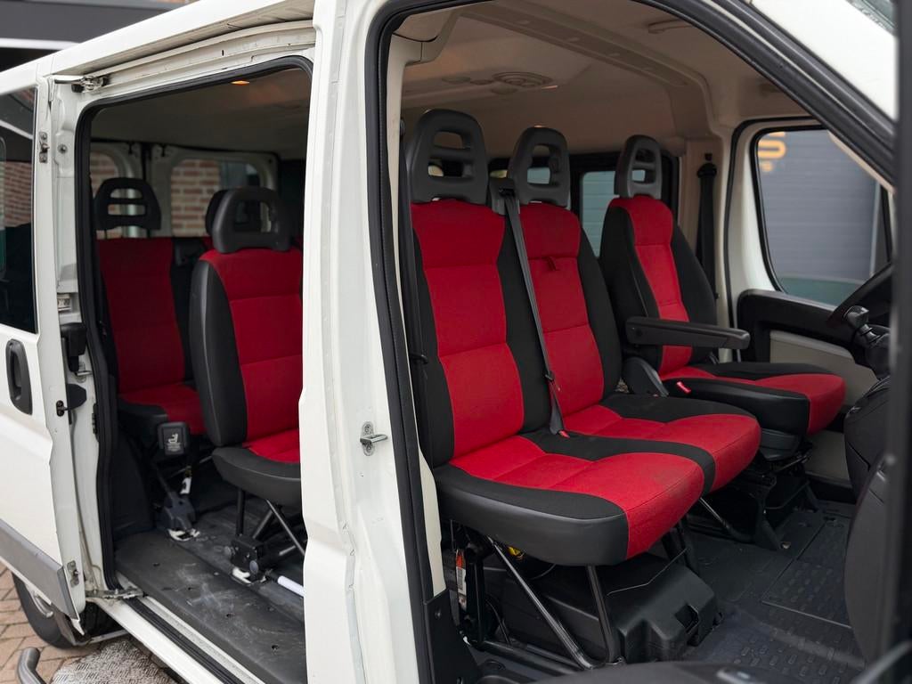Fiat Ducato Combinato 30 2.0 MultiJet KH1 Actual 9 persoons, Auto's, Voorwielaandrijving, Euro 5, Stof, Zwart