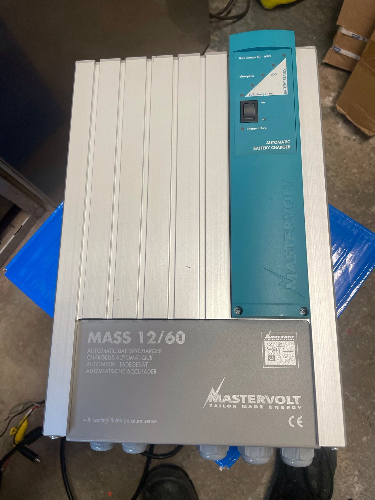 Mastervolt Acculader MASS 12/60 - Automatische Batterijlader, Ophalen of Verzenden, Gebruikt, Universele onderdelen