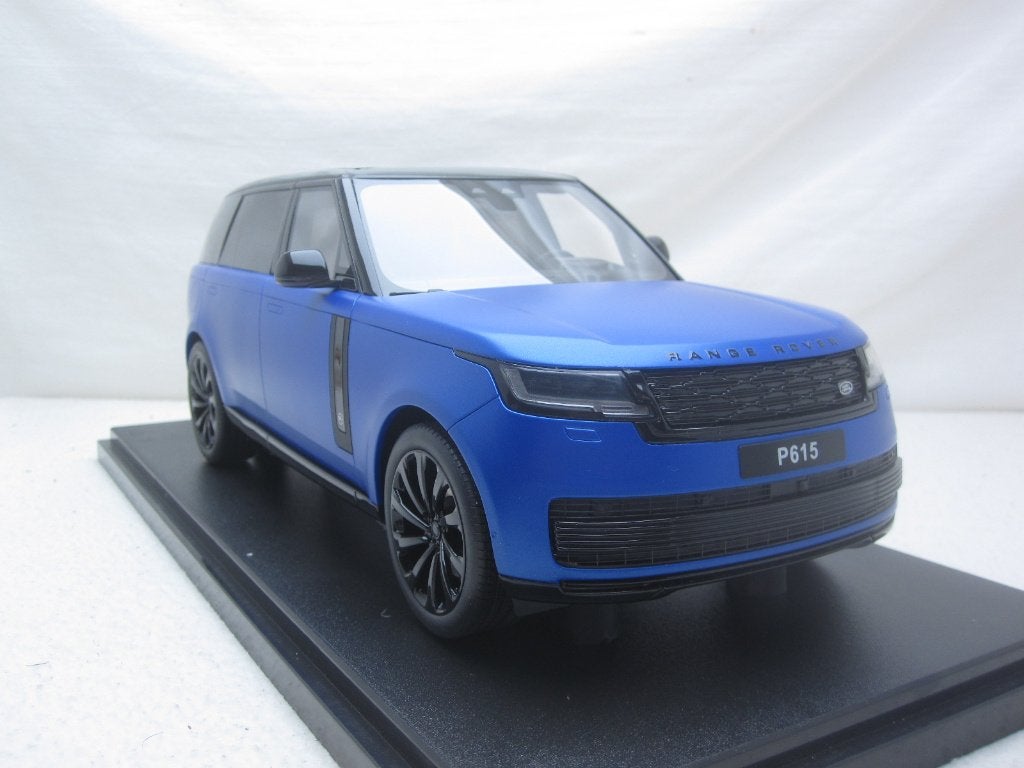 Range Rover P615 MHEV SV 2024 Blauw 1:18 GT-Spirit, Ophalen of Verzenden, Nieuw, Auto, Overige merken