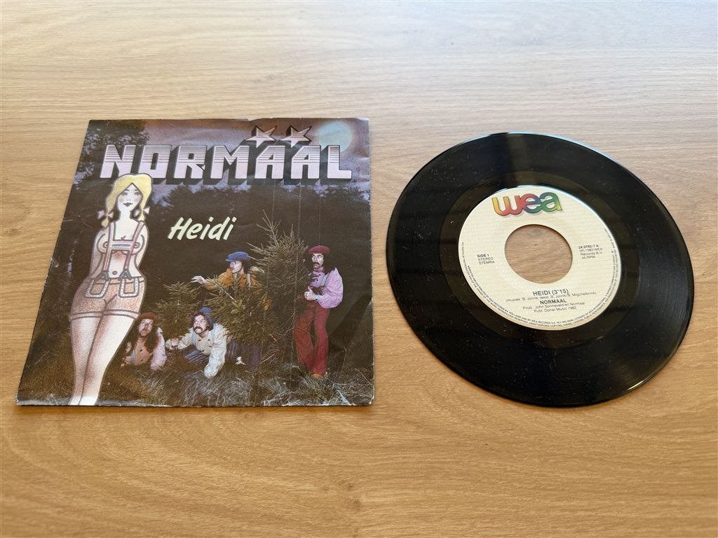 Normaal - Heidi, Cd's en Dvd's, Vinyl Singles, Ophalen of Verzenden, Zo goed als nieuw, Nederlandstalig