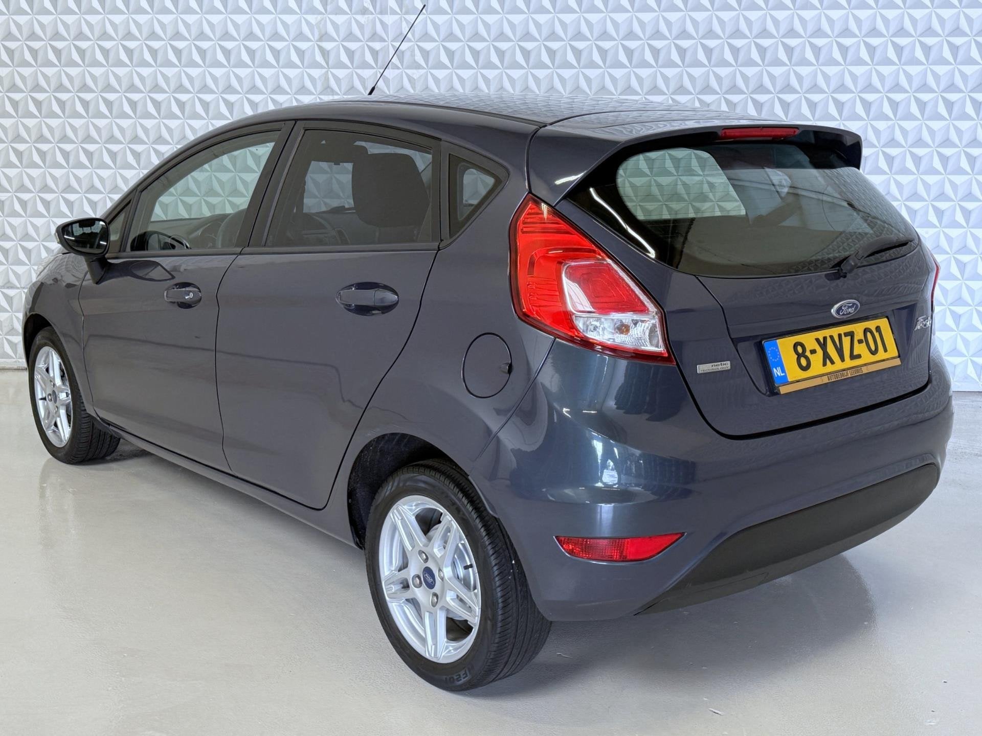 Ford Fiesta 1.0 Titanium 5drs Airco Clima Nieuw-model! (2013, Auto's, Voorwielaandrijving, Euro 5, 525 kg, Blauw