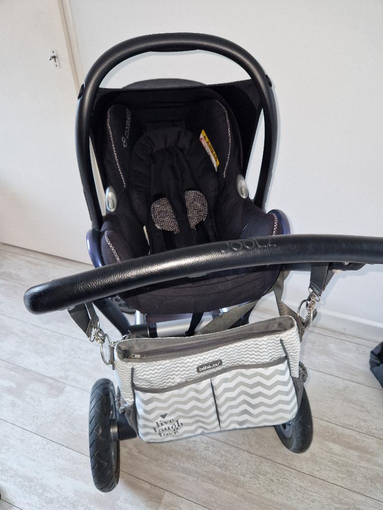 Kinderwagen, Gebruikt, Combiwagen, Verstelbare duwstang, Ophalen