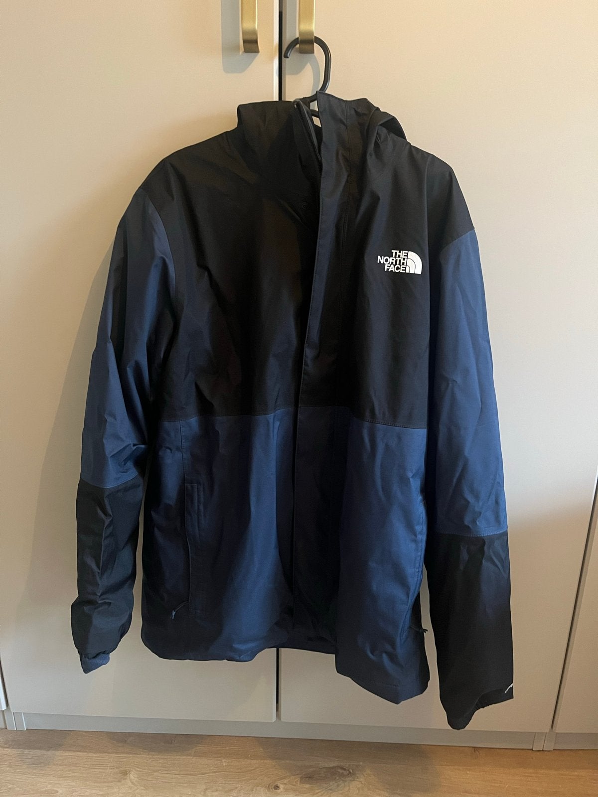 The North Face 3-in-1 Triclimate Jas. Maat L, Ophalen of Verzenden, Zo goed als nieuw, Maat 52/54 (L), Blauw
