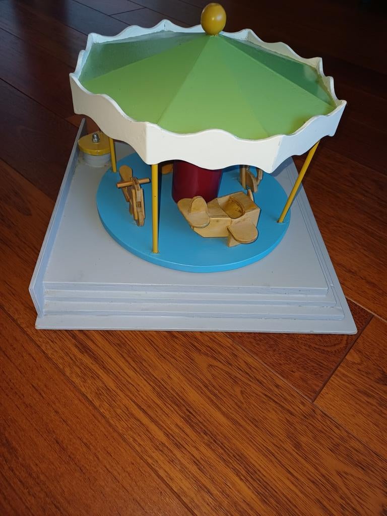 Houten Draaimolen, Kinderen en Baby's, Speelgoed | Houten speelgoed, Ophalen, Gebruikt, Overige typen