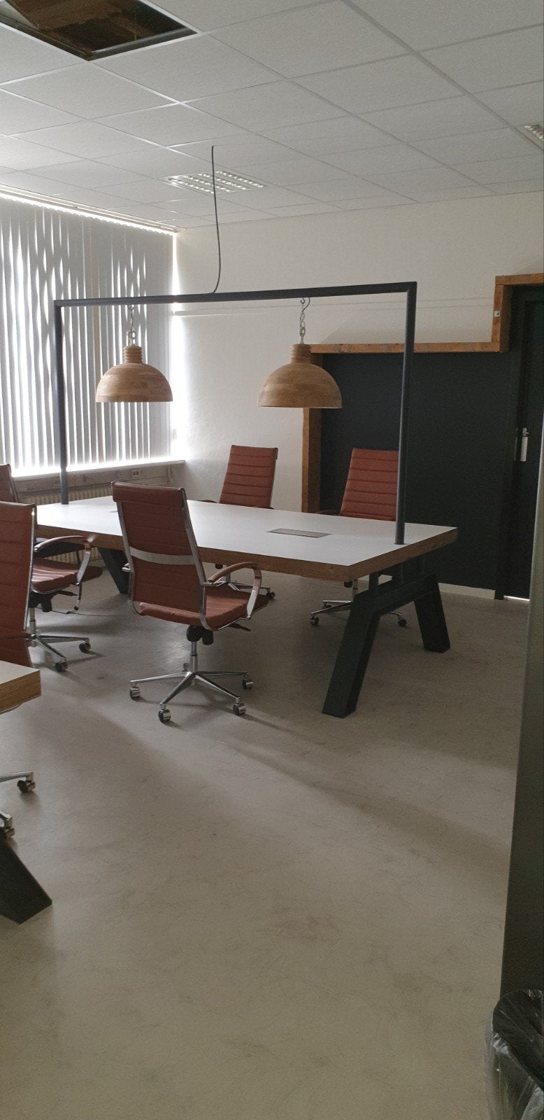 Bureau werktafel industriële, Huis en Inrichting, Ophalen, Gebruikt