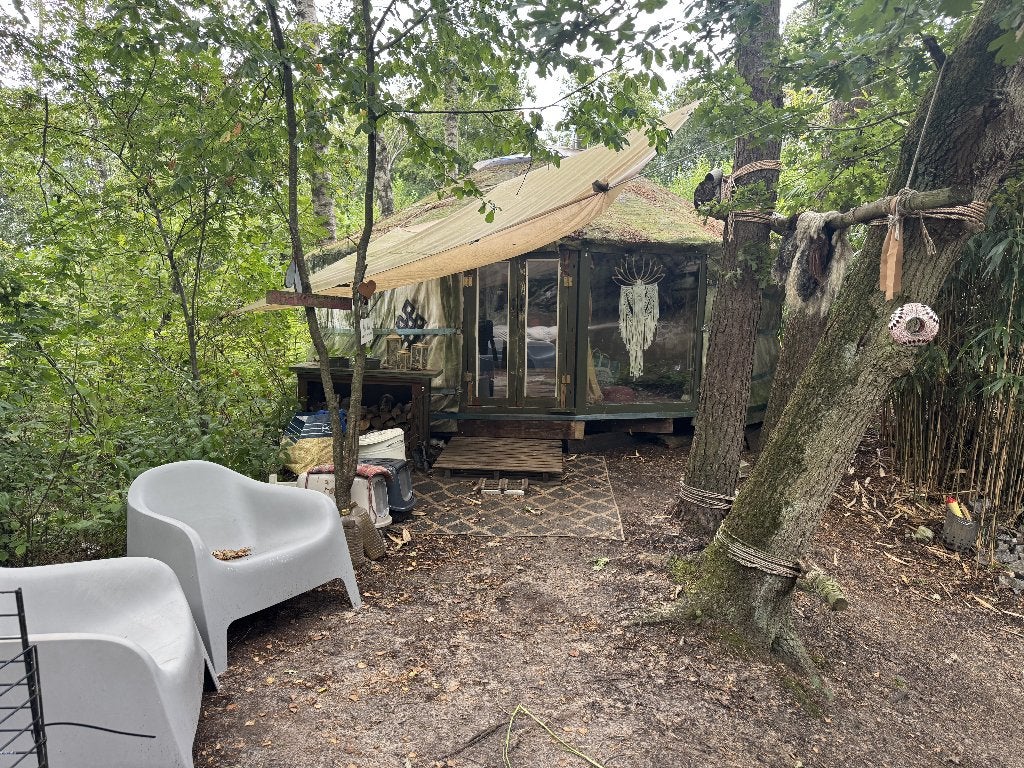 Knusse yurt te huur - langere termijn - Bossen van belgie, 35 m², Overige soorten, Direct bij eigenaar