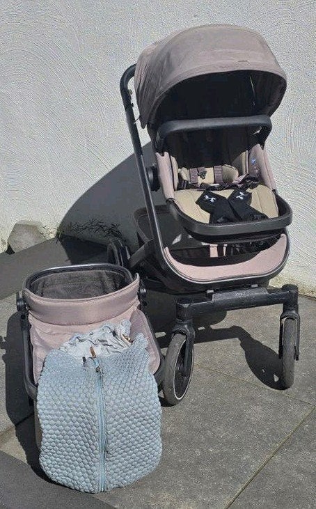 Mooie Joolz Geo3, Sage Green compleet (uit 2023), Luchtbanden, Zo goed als nieuw, Ophalen, Kinderwagen