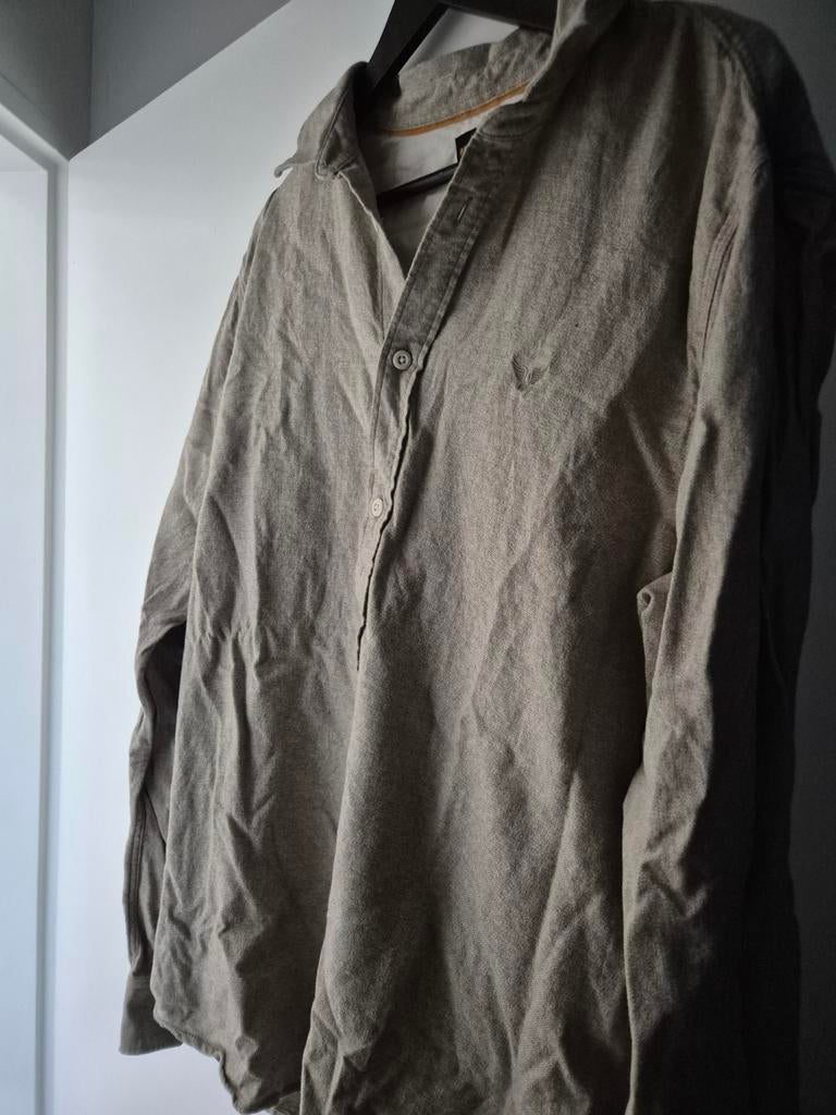 Pme legend heren overhemd, Kleding | Heren, Verzenden, Zo goed als nieuw, Beige, Halswijdte 43/44 (XL)