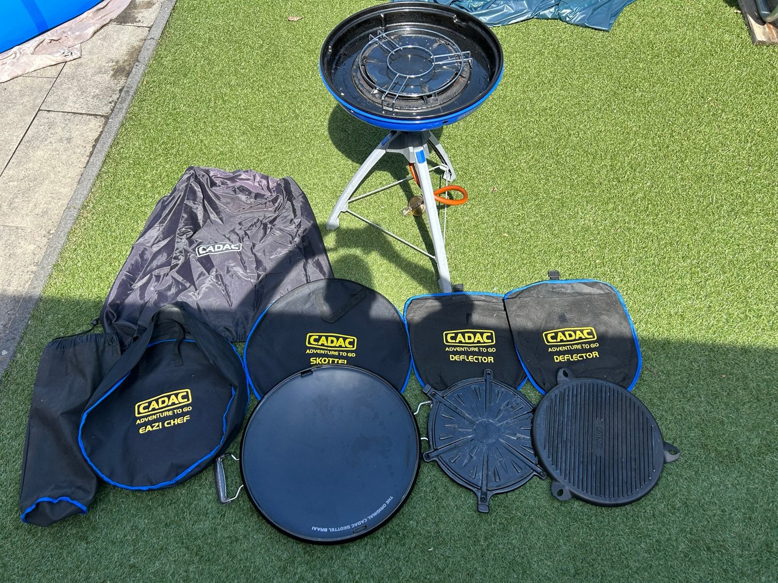 Cadac Eazi Chef met accessoires, Tuin en Terras, Barbecue-accessoires, Ophalen, Gebruikt