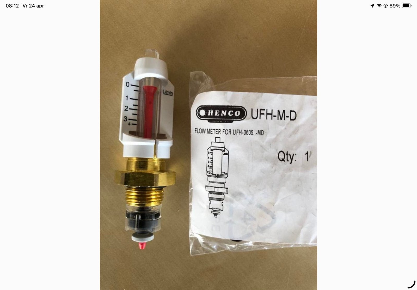 Vloerverwarming meter flow van henco, Minder dan 30 cm, Overige typen, Nieuw, Minder dan 60 cm