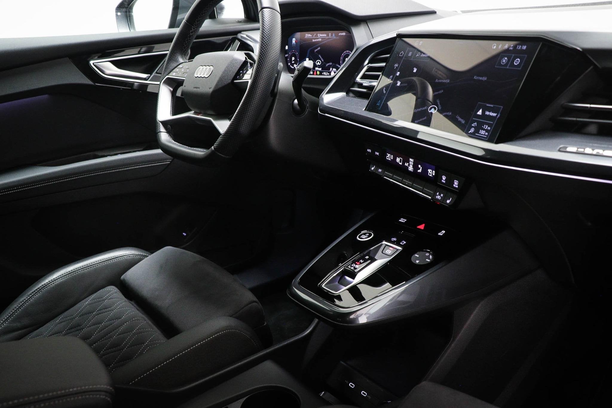Audi Q4 Sportback e-tron 45 Edition 82 kWh | MATRIX LED | S-, Automaat, Gebruikt, 82 kWh, Met garantie (alle)