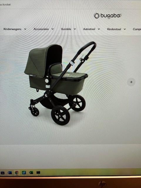 Kinderwagen Bugaboo, Ophalen, Bugaboo, Verstelbare duwstang, Zo goed als nieuw