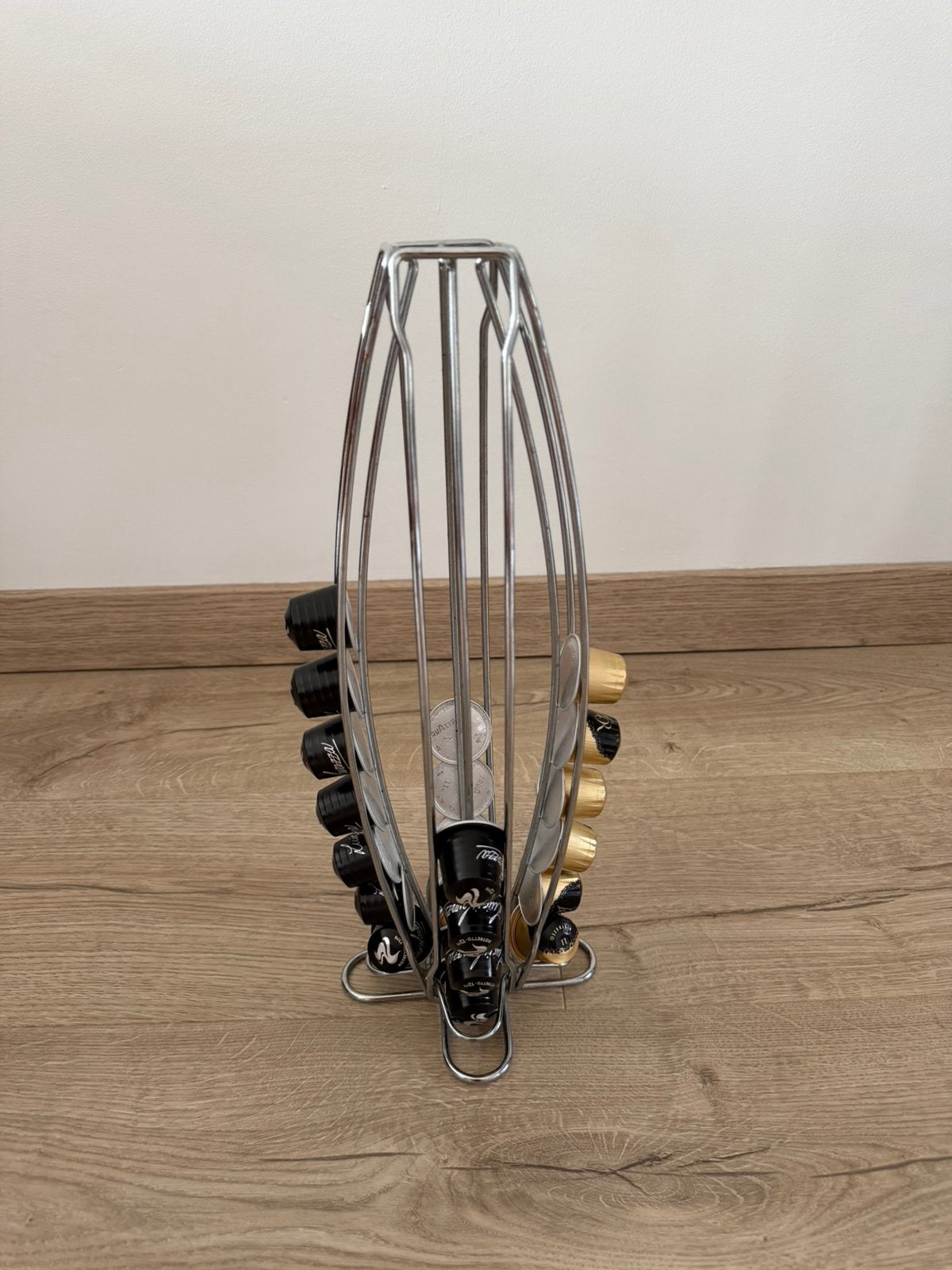 Rek voor 40 nespresso koffie cups, Ophalen, Gebruikt, Capsulehouder