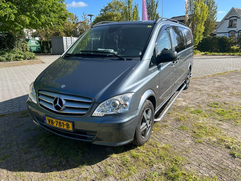 Mercedes-Benz Vito 2013 122 cdi V6 dubbel cabine 6 persons, Automaat, Euro 5, Achterwielaandrijving, Zwart