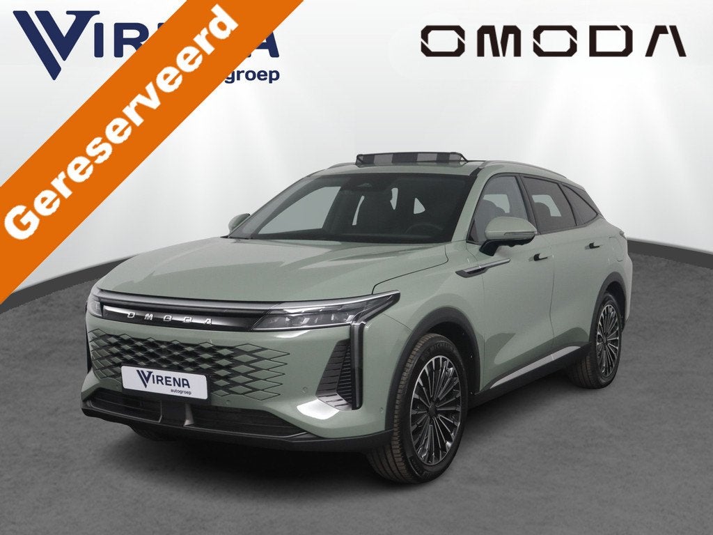 Omoda 9 1.5T-GDi SHS-P Premium - Panoramadak - 140km actiera, Auto's, Overige Auto's, Te koop, 360° camera, 4x4, ABS, Achteruitrijcamera