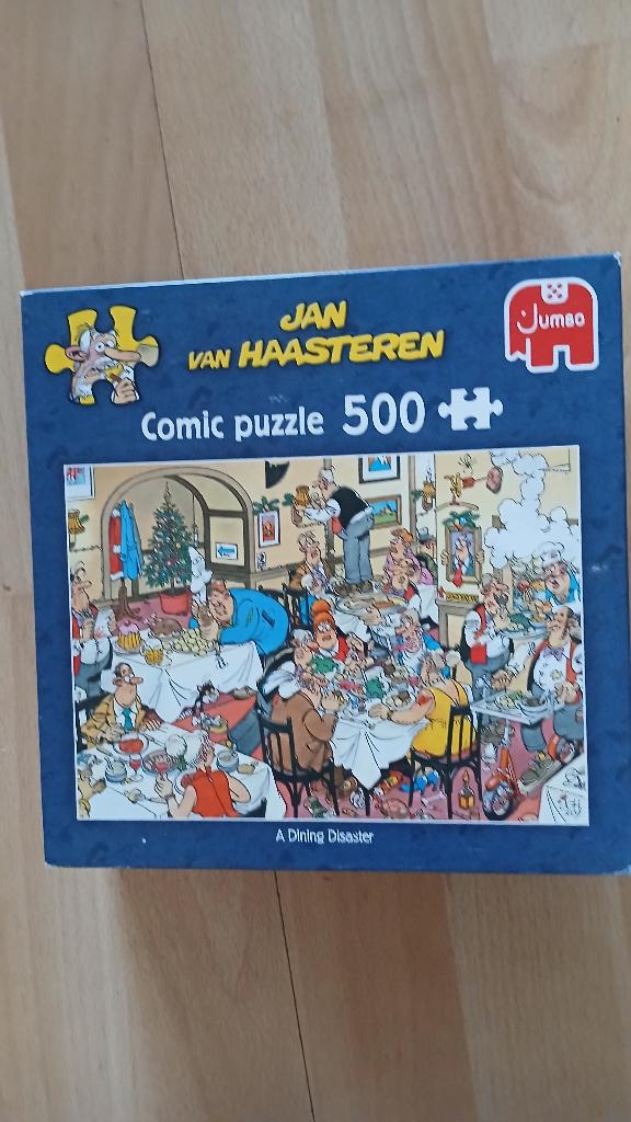 JAN VAN HAASTEREN PUZZELS 500 STUKJES, Hobby en Vrije tijd, Denksport en Puzzels, Ophalen of Verzenden, 500 t/m 1500 stukjes, Zo goed als nieuw