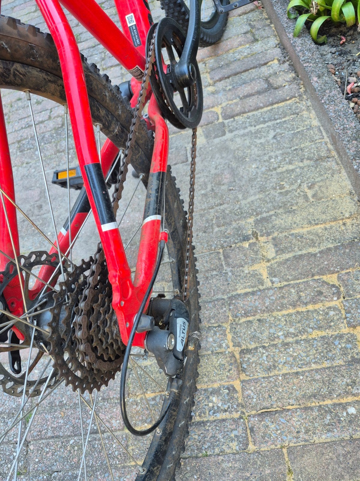 Rockrider ST900 Mountainbike - Rood - Zo goed als nieuw, Hardtail, Heren, Zo goed als nieuw, Schijfrem