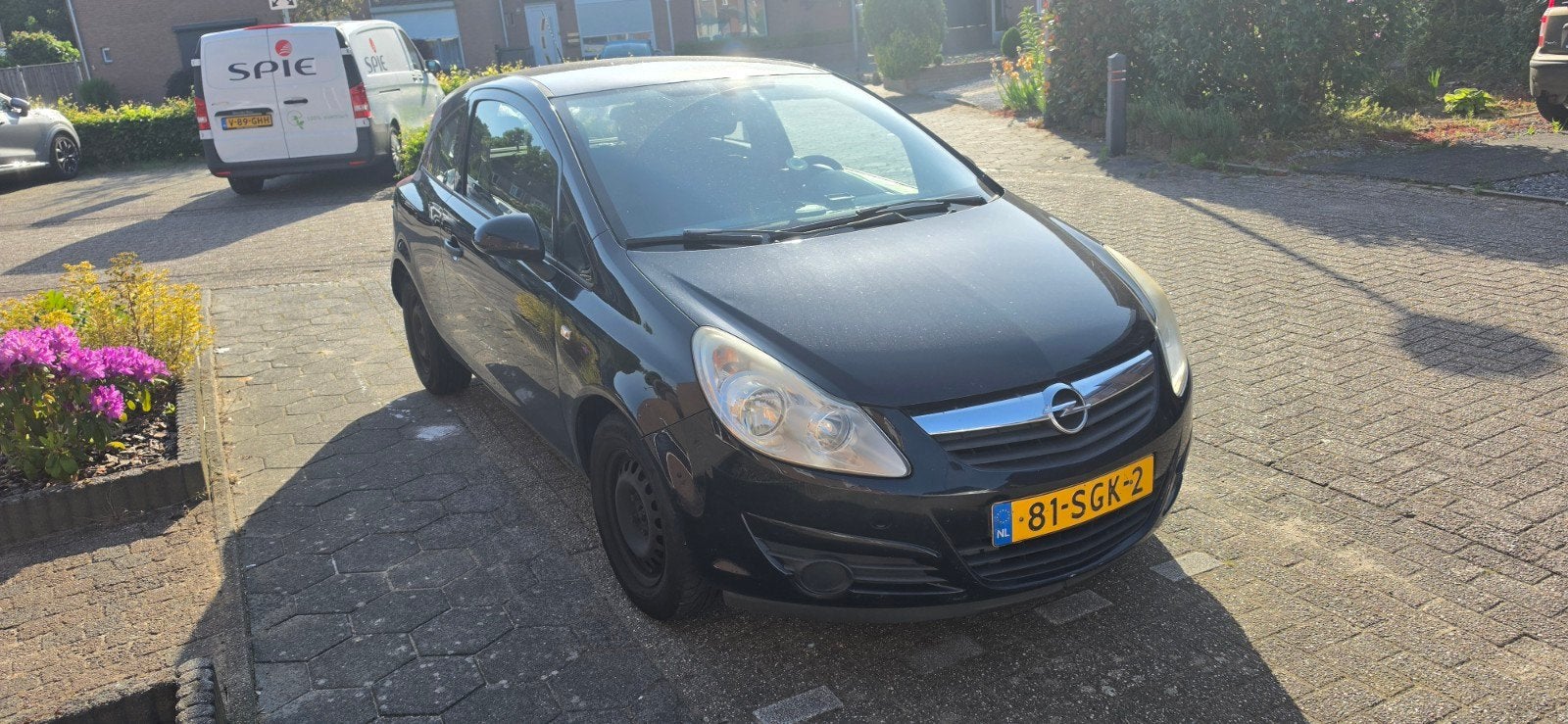 Opel Corsa 1.2 16V 3D 2010 Zwart, Voorwielaandrijving, 450 kg, 40 €/maand, 1229 cc